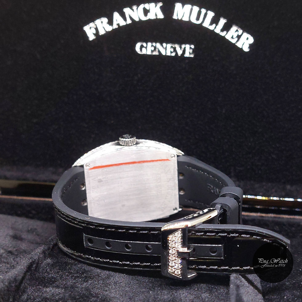 Thumbnail: Franck Muller Pave Diamonds Set Black Color Dreams Vanguard REF: V32 QZ AC NR