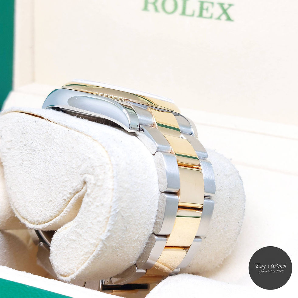 Thumbnail: Rolex 36mm18K Half YG Silver Jubilee Big Diamonds Datejust REF: 116203 (M)