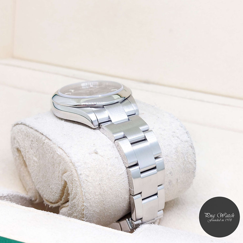 Thumbnail: Rolex 31mm Black Oyster Perpetual REF: 177200 (V Series)