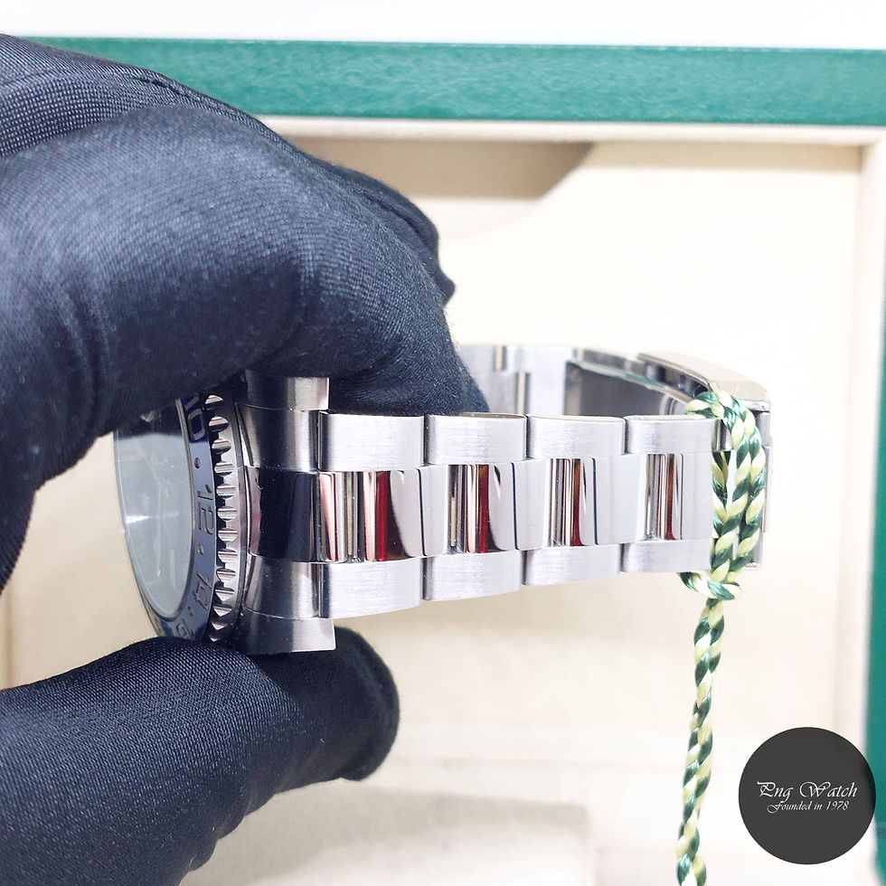 Thumbnail: Rolex 40mm Ceramic Bezel Black Dial "BATMAN" GMT Master 2 REF: 116710BLNR