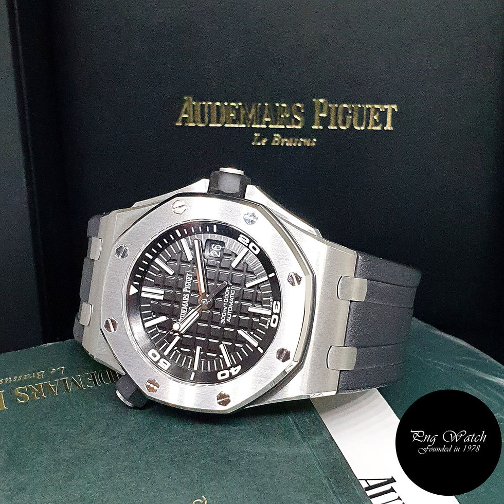 Thumbnail: Audemars Piguet Royal Oak Offshore 42mm Black Diver REF: 15710ST