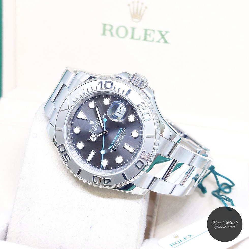 Thumbnail: Rolex 40mm Oyster Perpetual Dark Rhodium Yachtmaster REF: 126622 (2020)