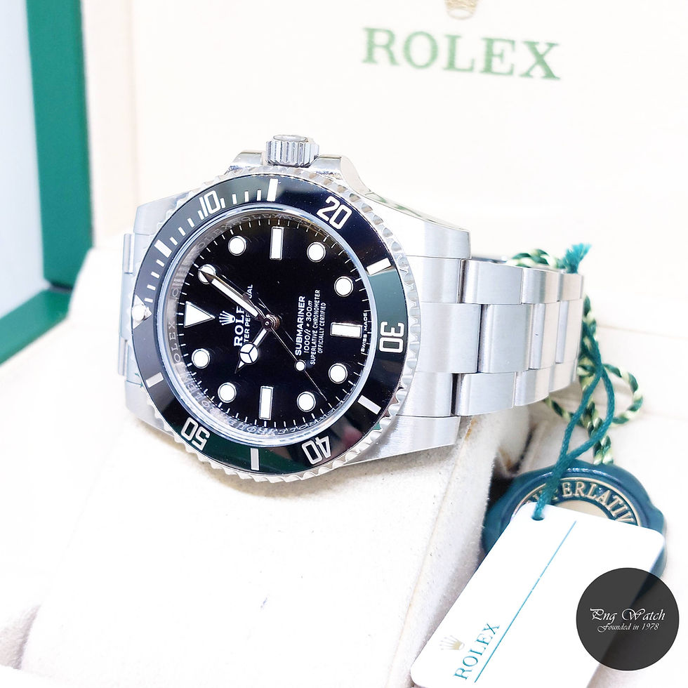 Thumbnail: Rolex 40mm Oyster Perpetual Black Dial Ceramic Submariner REF: 114060 (2018)
