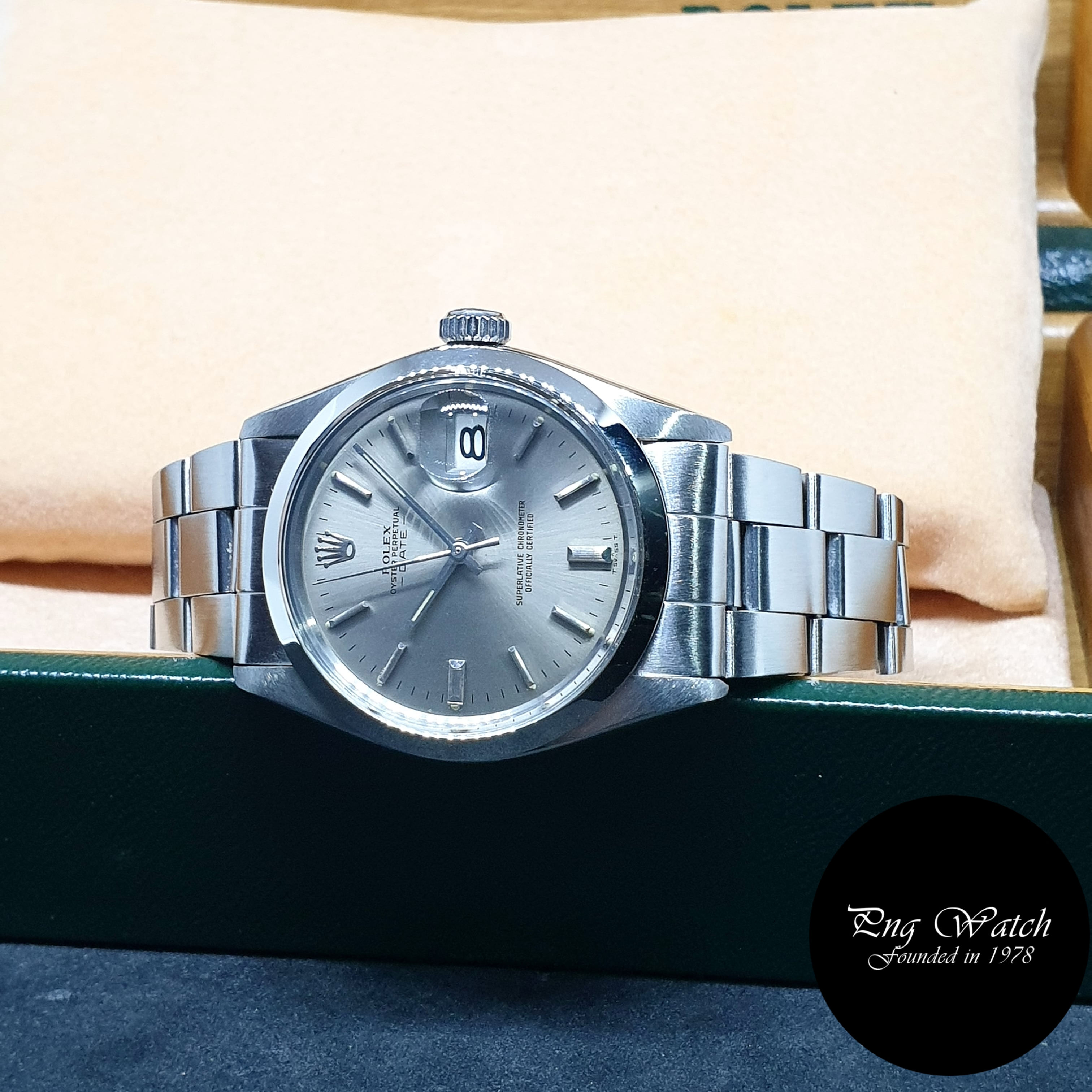 Rolex Oyster Perpetual Grey Date REF: 1500