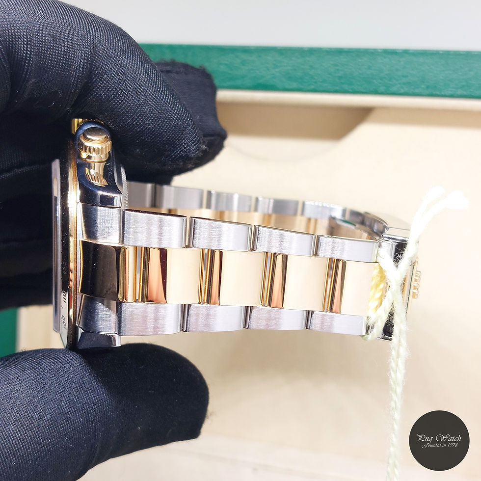 Thumbnail: Rolex 40mm 18K Half Yellow Gold Black Diamonds Daytona REF: 116523 (2012)