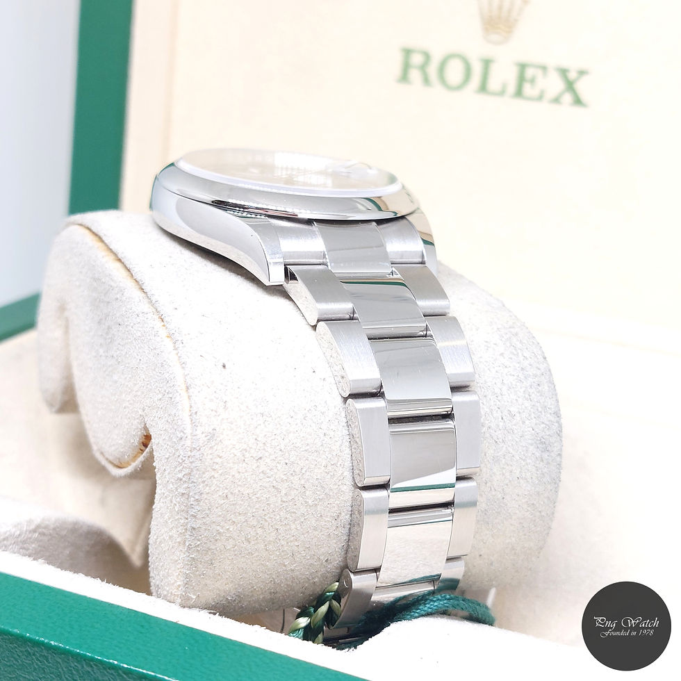 Thumbnail: Rolex 36mm Wimbledon Grey Slate Dial Datejust REF: 126200 (Full Set-Dec 2025)