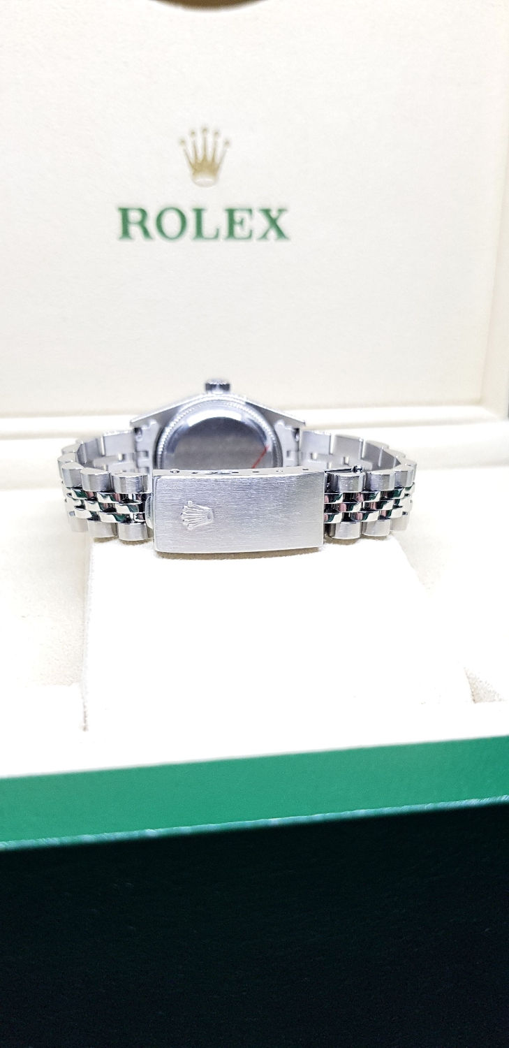 Thumbnail: Rolex Blue Ombre 10PT Diamonds Ladies Datejust REF: 79174