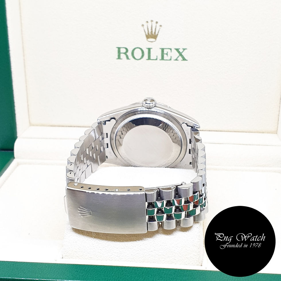 Thumbnail: Rolex Oyster Perpetual Blue Roman Datejust REF: 16234 (T Series)