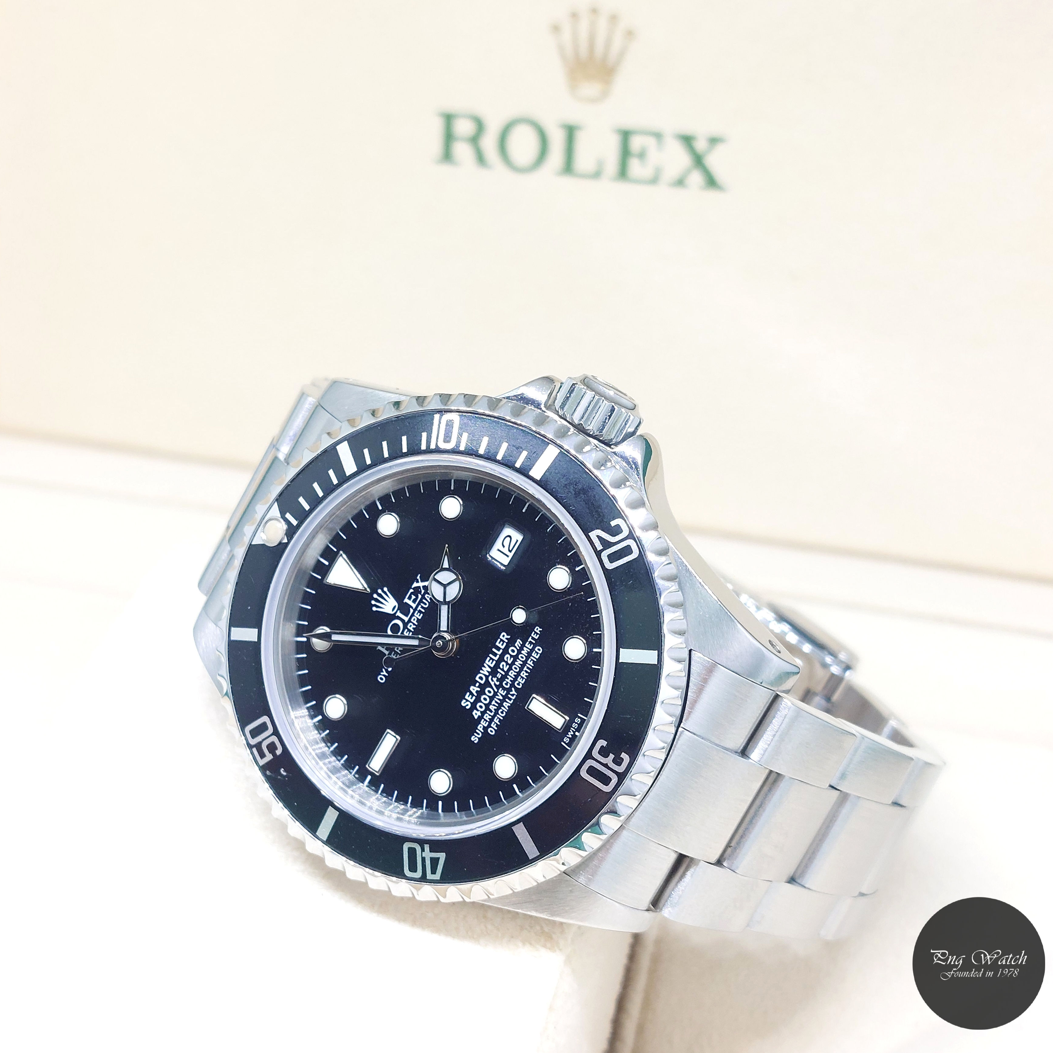 Rolex 40mm Oyster Perpetual Black Dial Sea Dweller REF: 16600 (U8 Series)
