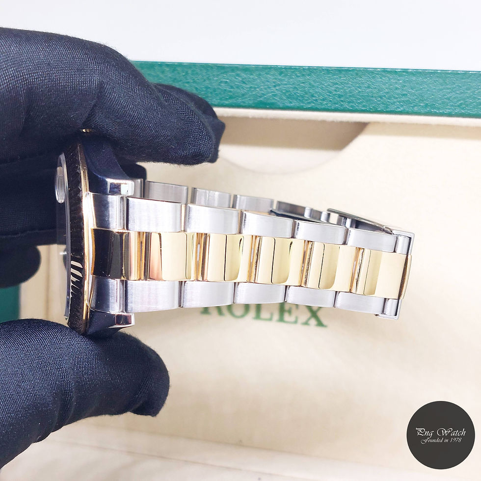 Thumbnail: Rolex 41mm 18K Half Yellow Gold Ivory Diamonds Dial Datejust REF; 116333 (14)