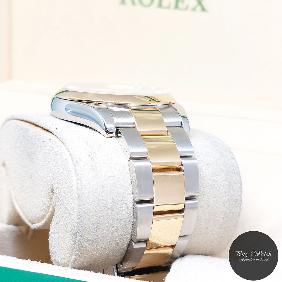 Thumbnail: Rolex 36mm 18K Half Yellow Gold Champagne Batons Dial Datejust REF: 116203 (V)