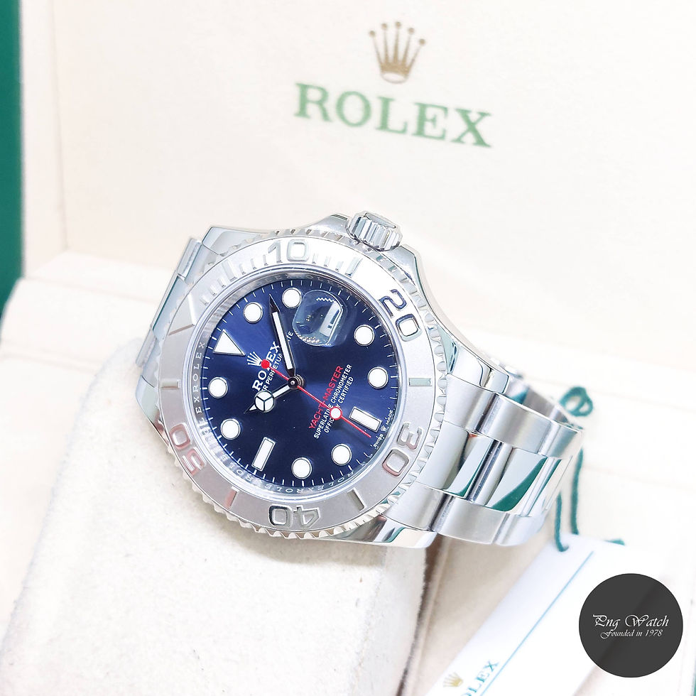 Rolex 40mm Oyster Perpetual Blue Dial Yachtmaster REF: 126622 (2020)