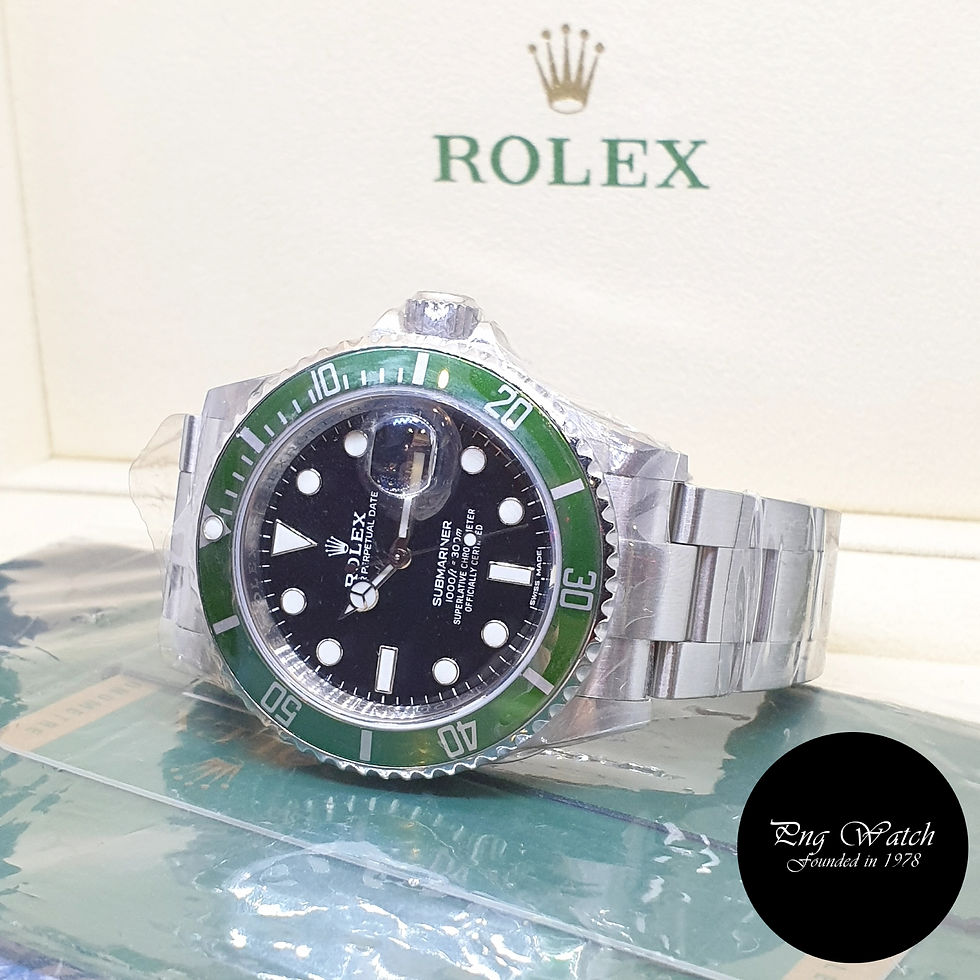 Thumbnail: Rolex Oyster Perpetual "KERMIT" Submariner Date REF: 16610LV