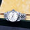 Thumbnail: Rolex Oyster Perpetual Silver 10PT Diamonds Boy Datejust REF: 68274