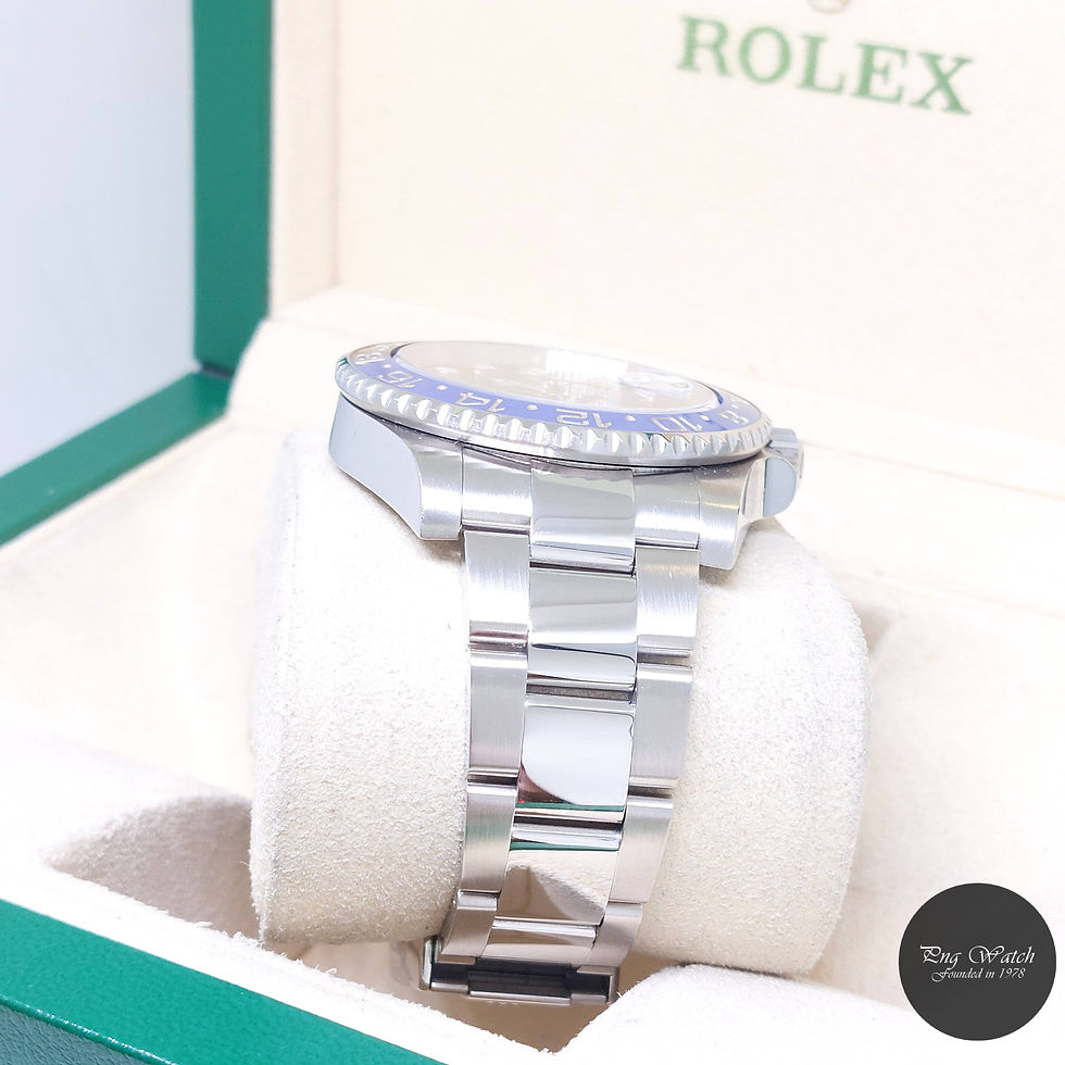 Thumbnail: Rolex 40mm Ceramic Bezel Black Dial "BATMAN" GMT Master 2 REF: 116710BLNR (AN)