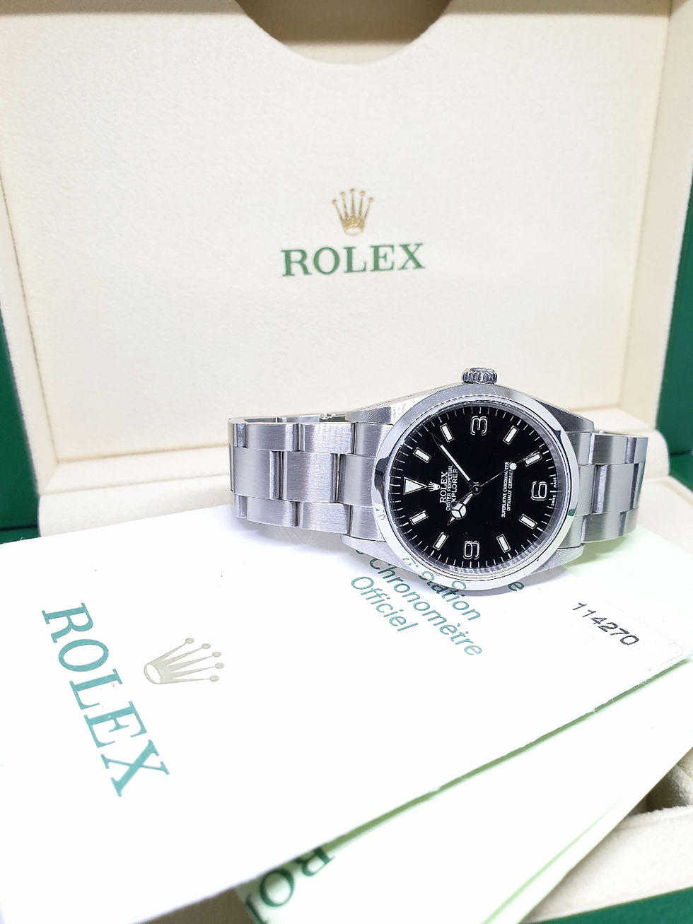 Thumbnail: Rolex Oyster Perpetual 36mm Black Explorer One REF: 114270