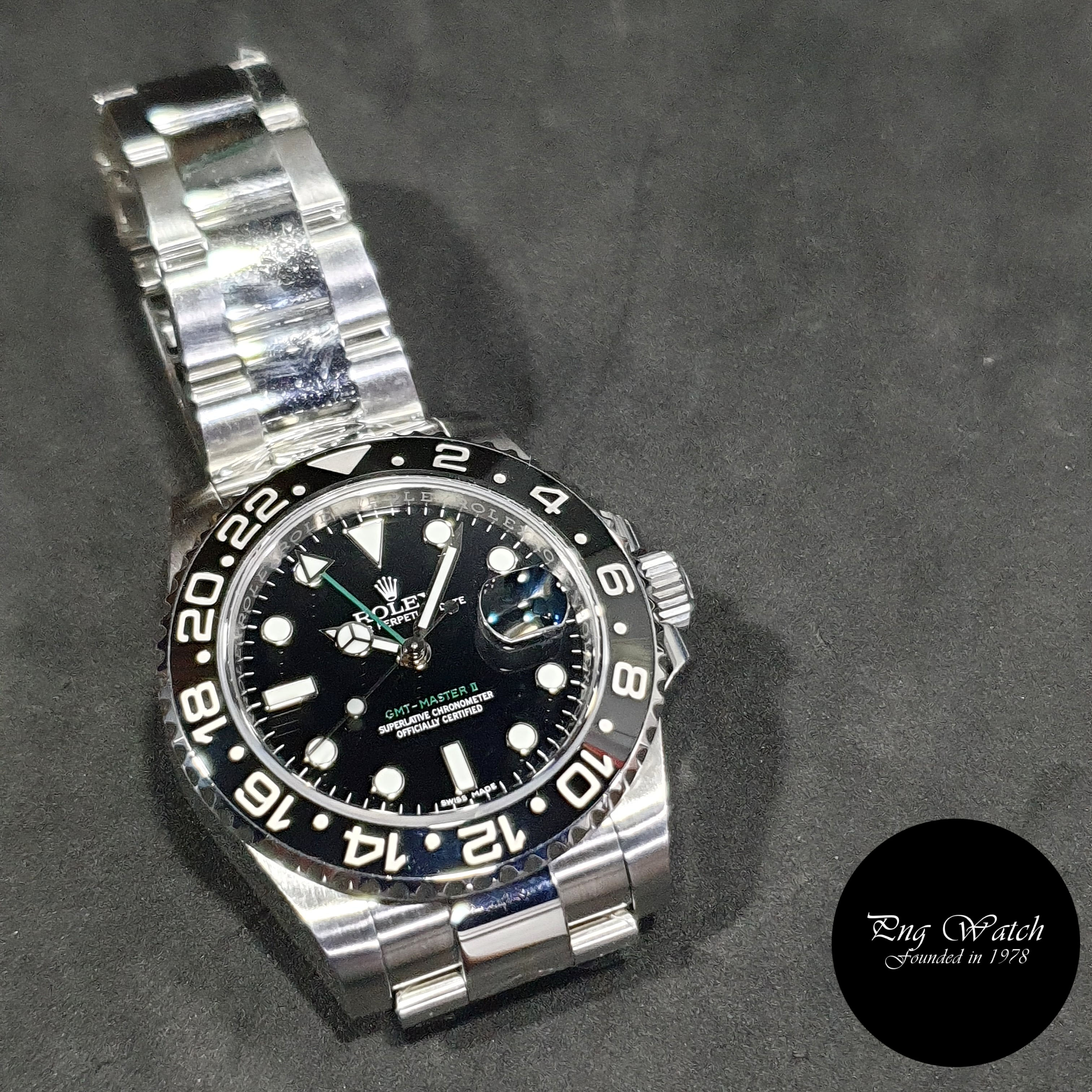 Rolex Black Ceramic GMT Master 2 REF: 116710LN (2)