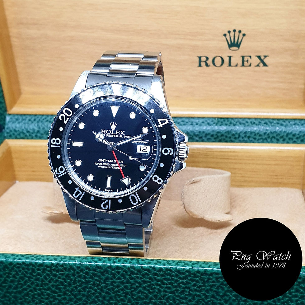 Thumbnail: Rolex Oyster Perpetual Black GMT Master REF: 16750