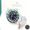 Thumbnail: Rolex 40mm "Kermit" Green Bezel Black Dial Submariner Date REF: 16610LV (M)
