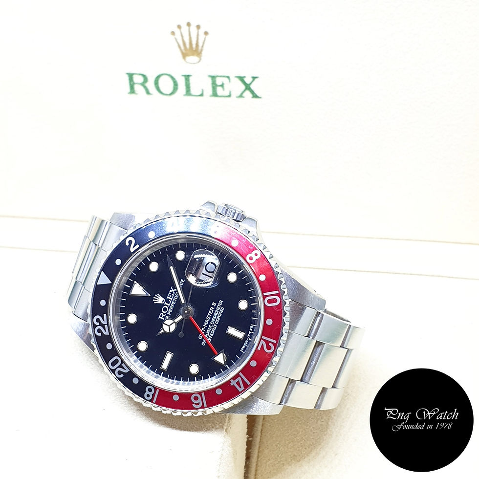Rolex Oyster Perpetual Tritium "COKE" Black GMT Master 2 REF: 16710 (T Series)