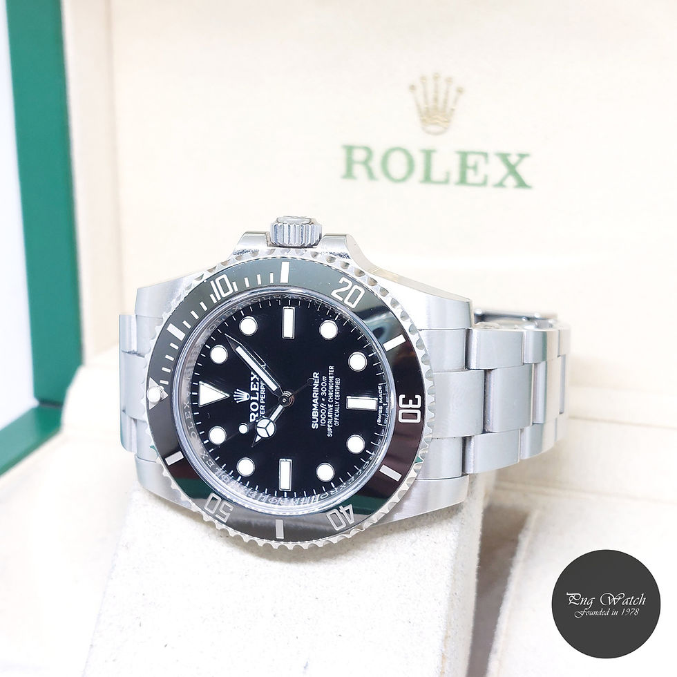 Thumbnail: Rolex 40mm Oyster Perpetual Black Dial Ceramic Submariner REF: 114060 (AN)