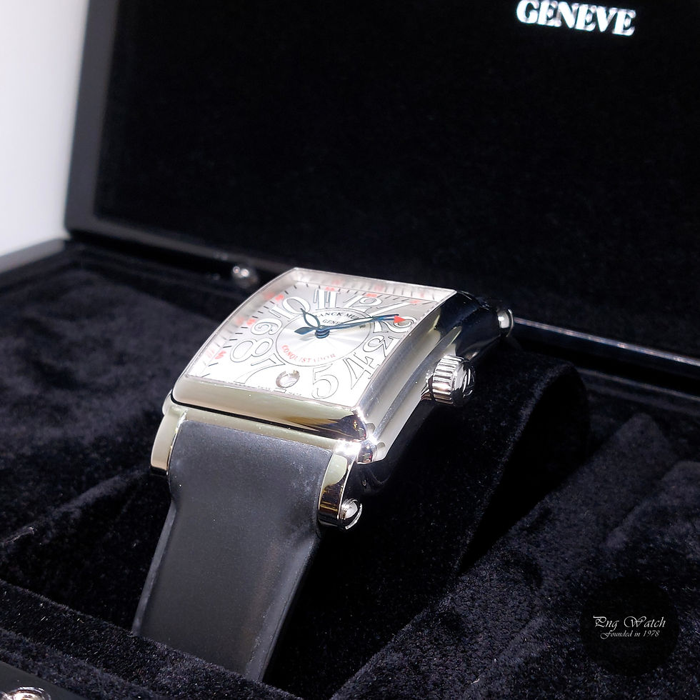 Thumbnail: Franck Muller 41mm Silver Arabic Dial Conquistador Cortez REF: 10000 H SC (10) 
