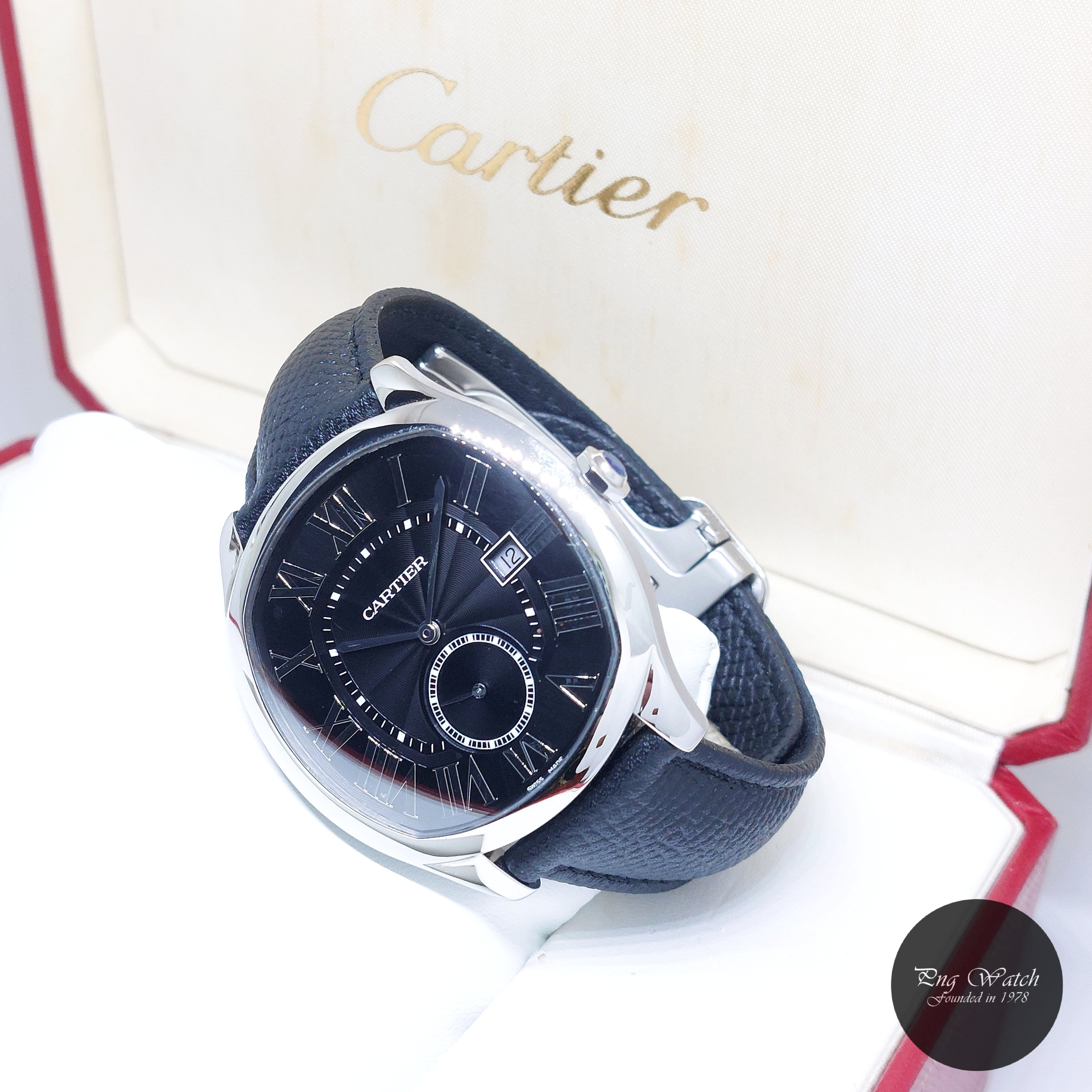 Cartier 41mm Black Roman Dial Drive De Cartier REF: WSNM0006 (Full Set-2016)