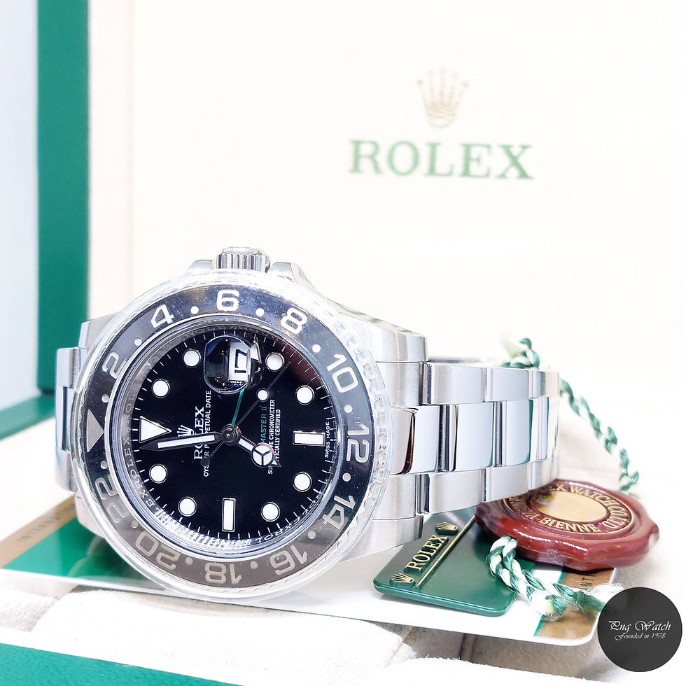 Thumbnail: Rolex 40mm Oyster Perpetual Ceramic Bezel Black GMT Master 2 REF: 116710LN (16)