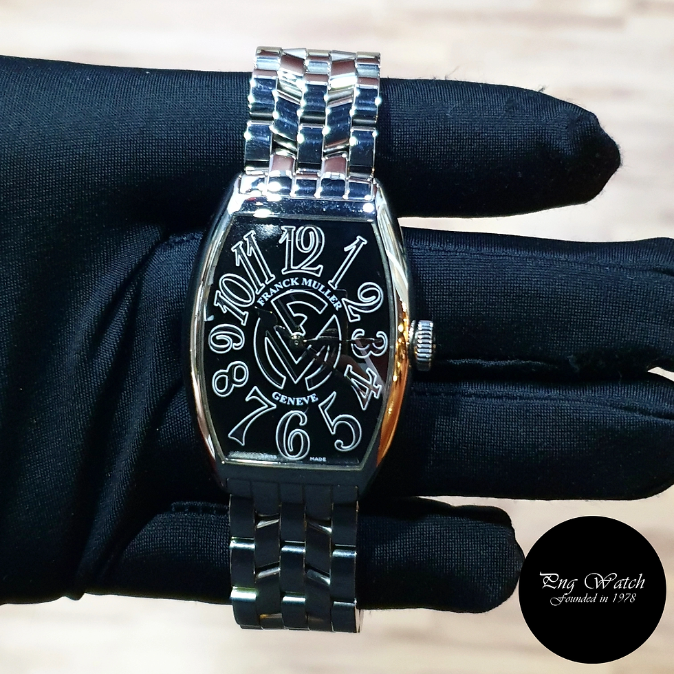 Franck Muller Cìntree Curvex Black Wristwatch (09)(2)