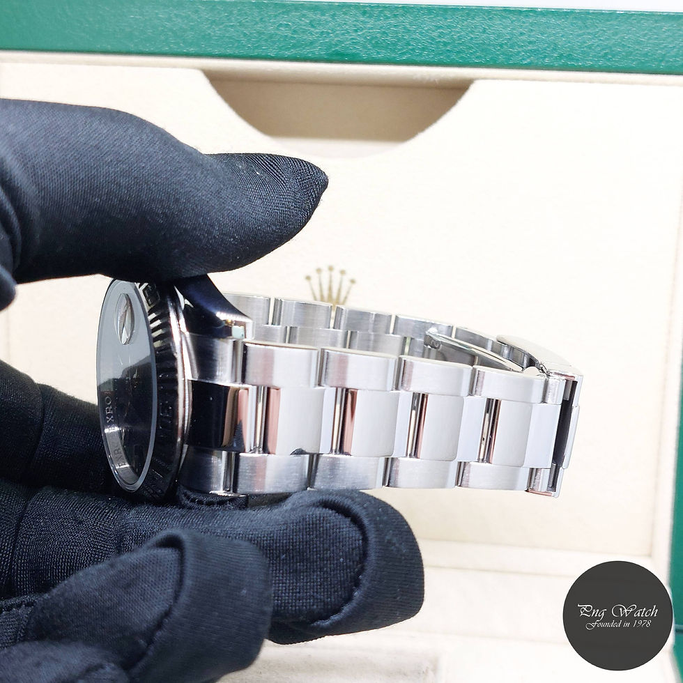 Thumbnail: Rolex 36mm Oyster Perpetual Black Dial TOG Datejust REF: 116264 (D Series)