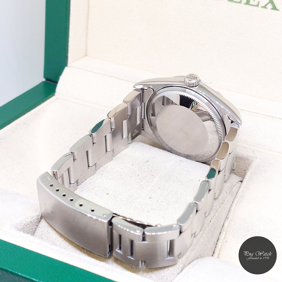 Thumbnail: Rolex 34mm Blue Dial Oyster Perpetual Date REF: 15200 (S Series)