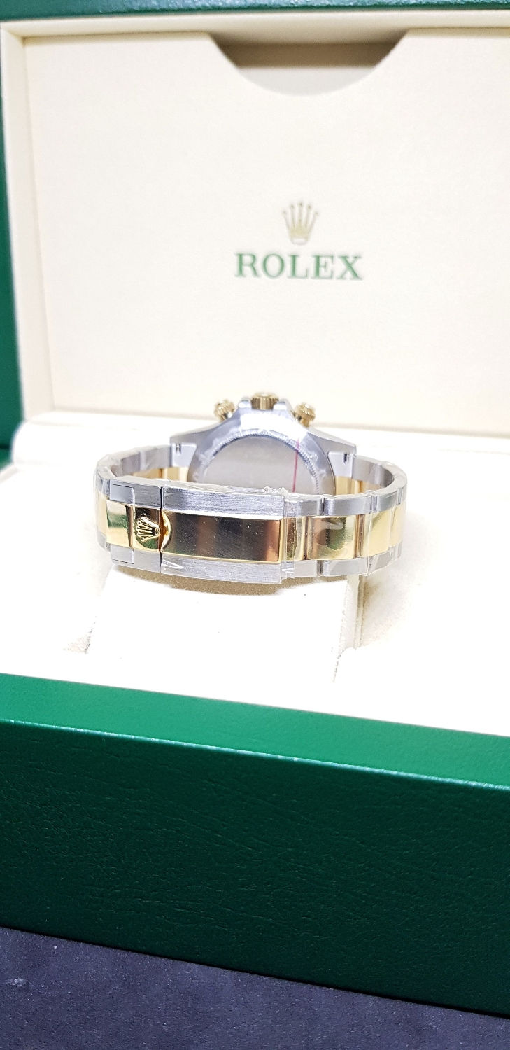 Thumbnail: Rolex 18K Half Gold "PANDA" Daytona REF: 116523