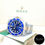Thumbnail: Rolex 18K Half Gold Ceramic Sunburst Blue Submariner Date REF: 116613LB (2020)