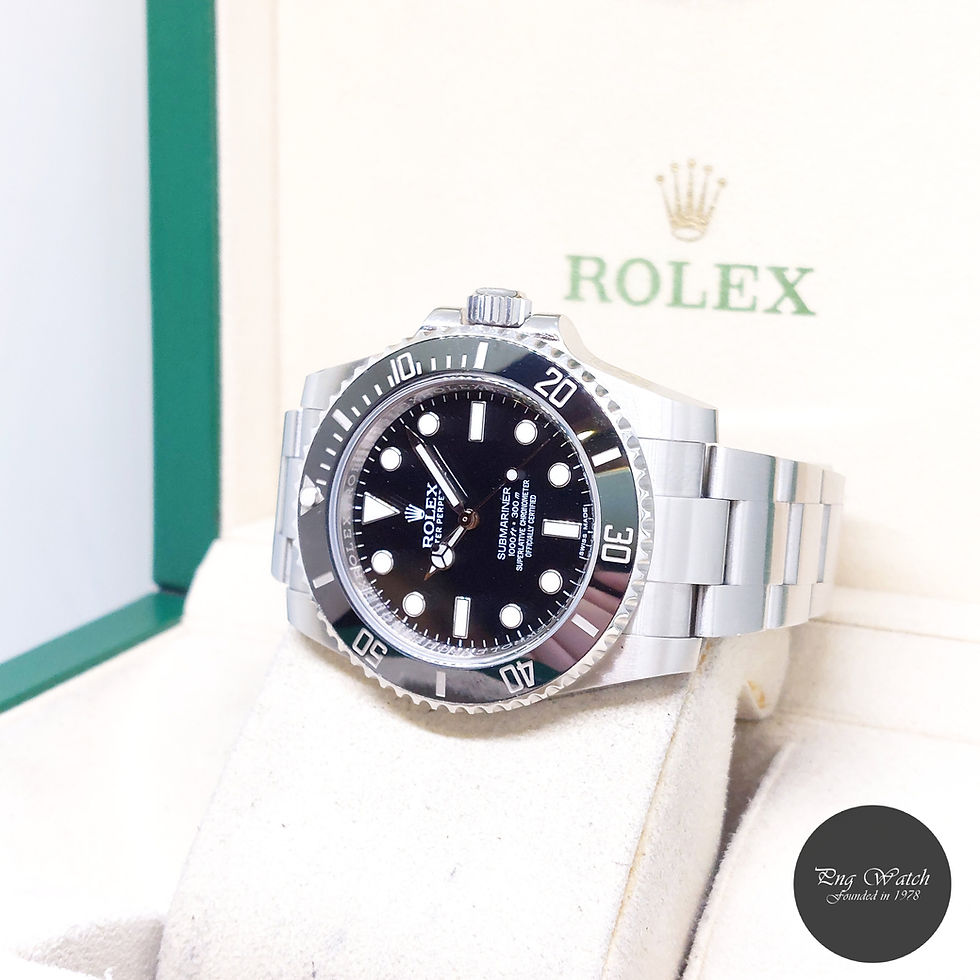 Thumbnail: Rolex 40mm Oyster Perpetual Black Dial Ceramic Submariner REF: 114060 (AN)
