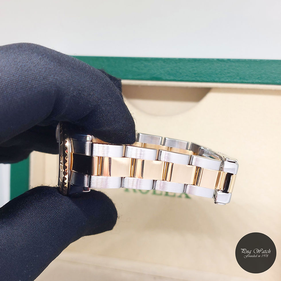Thumbnail: Rolex 29mm Lady Oyster Perpetual 18K Half YG White Dial Yachtmaster (Y)