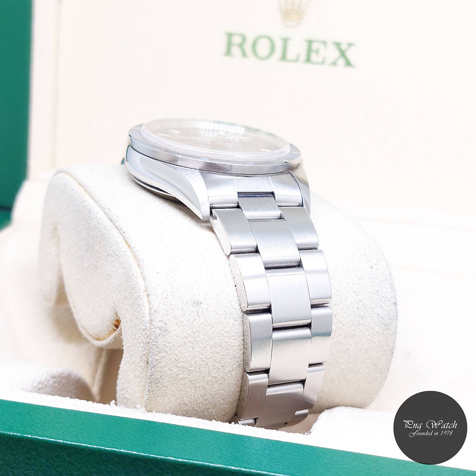 Thumbnail: Rolex 34mm Oyster Perpetual Blue Dial Air-King REF: 14010M (K Series)
