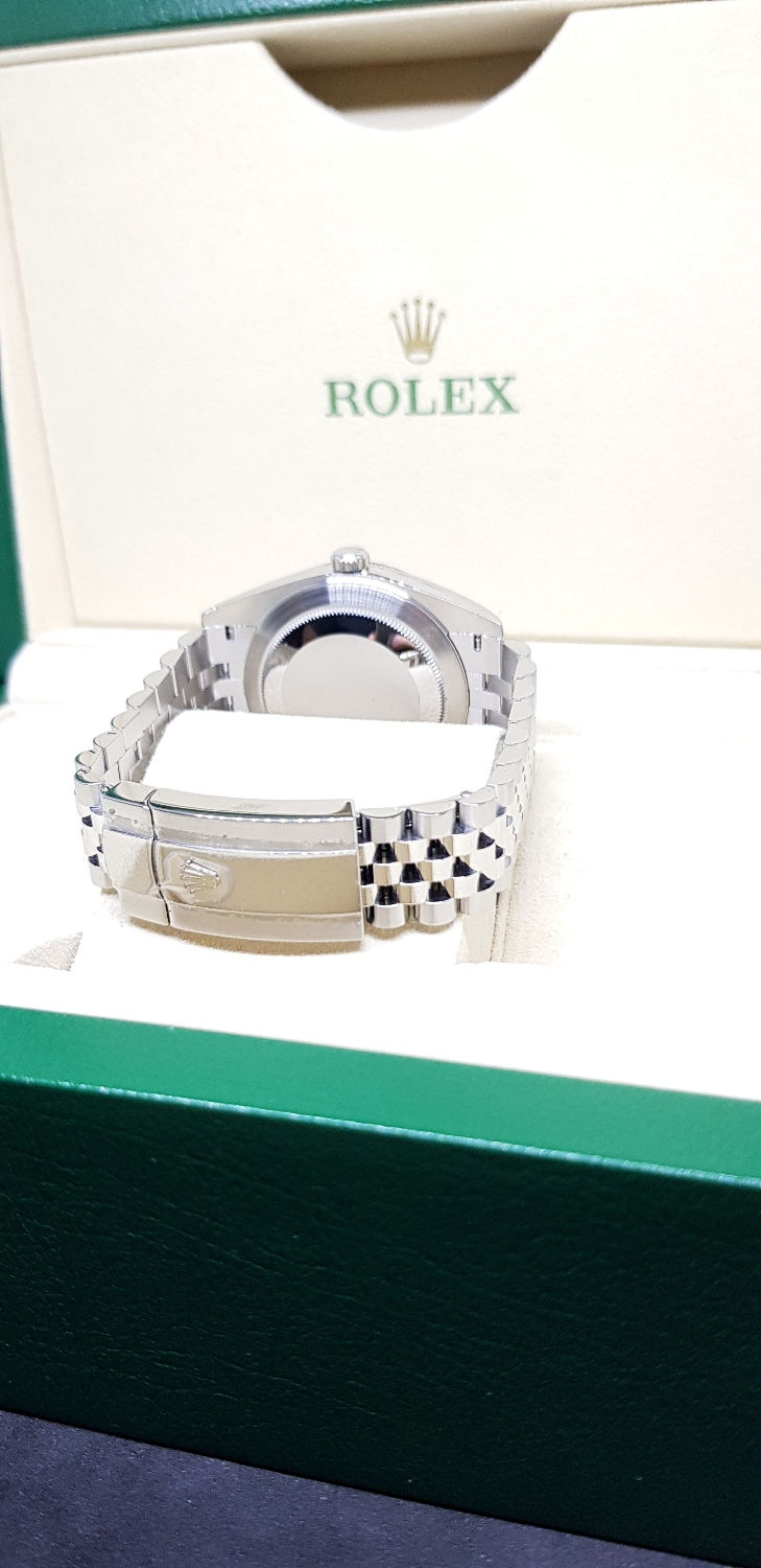Thumbnail: Rolex Oyster Perpetual Black Diamonds 41mm Datejust REF: 126334