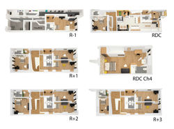 COLIVING project in Lille. 2018