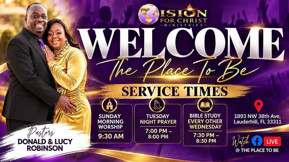 Welcome Flyer