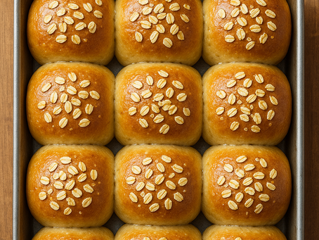 Lazy Baker's Perfect Honey-Oat Pan Rolls
