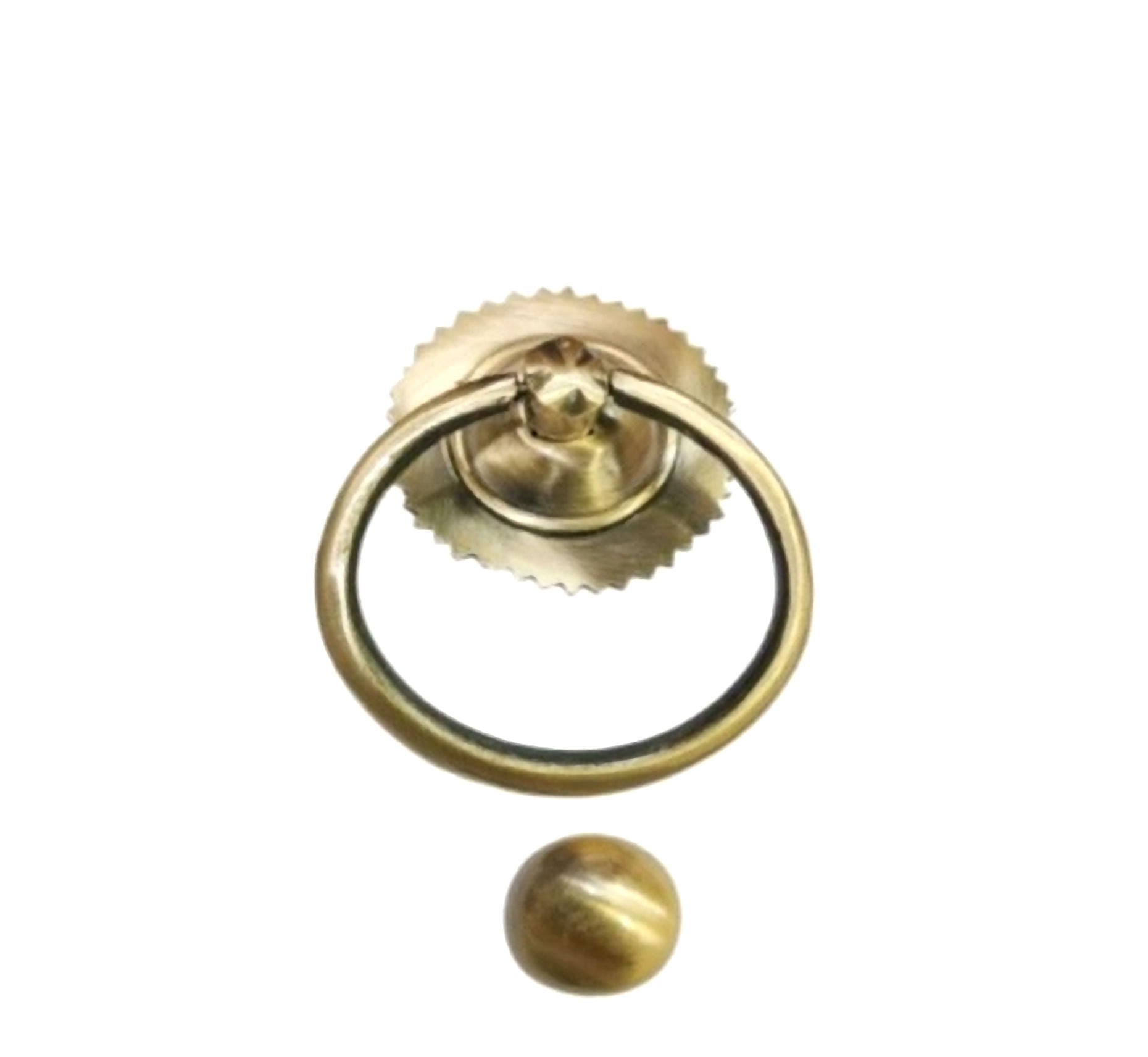 Brass Classic ring pull /knocker/kadi for main door 4inch