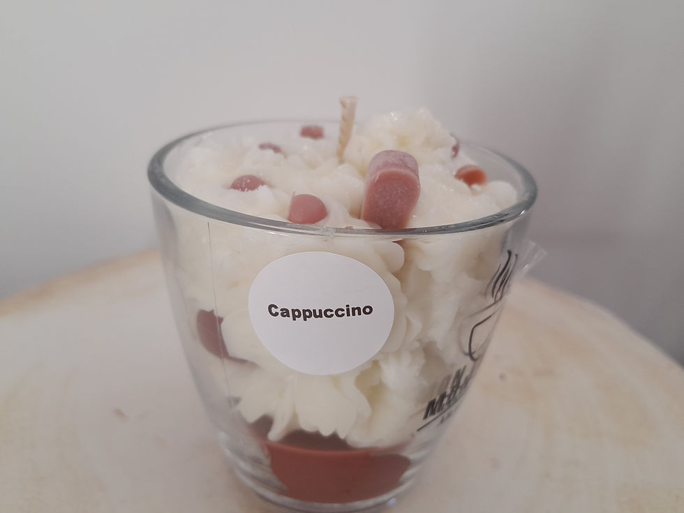 Miniature : Tass gourmande parfumée au cappuccino