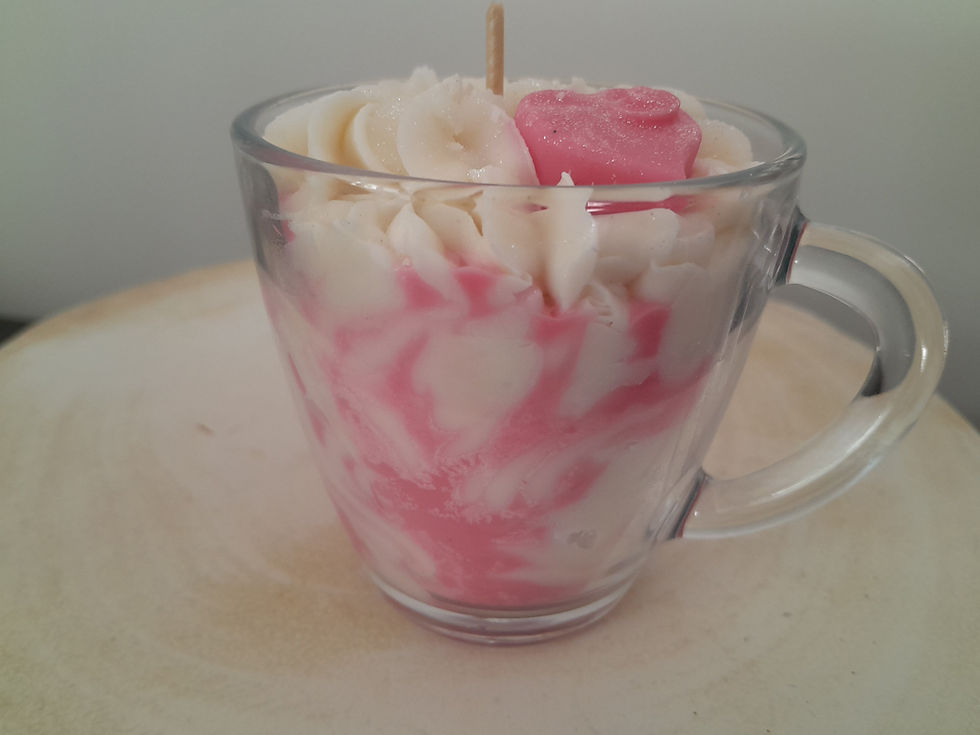 Thumbnail: Tasse gourmande parfumée à la pomme d'amour
