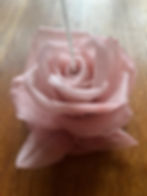 Bespoke Single Hand-Crafted Wax Rose Candle
