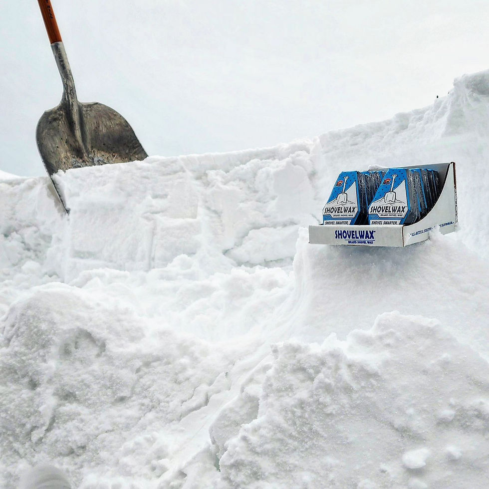 Thumbnail: 3 Pack of Shovelwax™ brand shovel wax. The all-natural solution to snow sticking