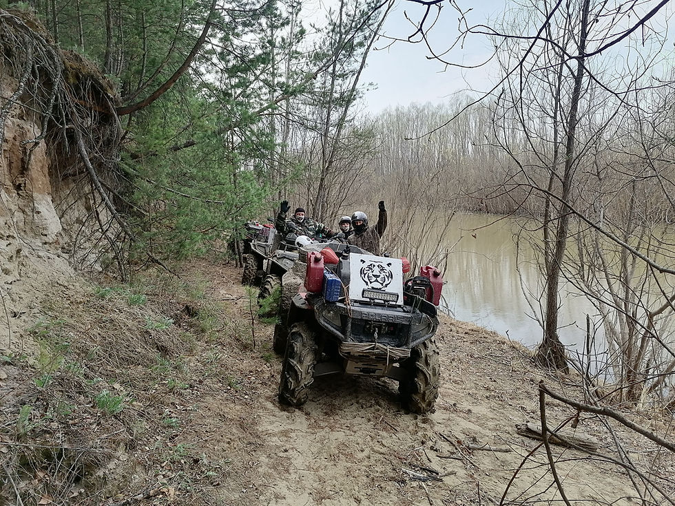 Прогулка на квадроциклах