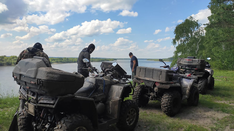 Туры, прогулки и дальние путешествия на квадроциклах по Новосибирской области