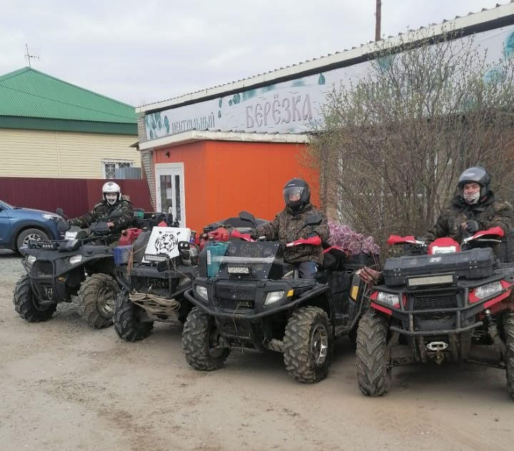 Поездка на квадроциклах в Новосибирске
