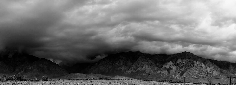 Storm in Pine Creek Canyon, Ca