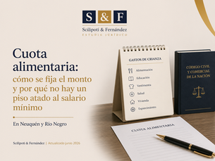 Cuota alimentaria: cómo se fija el monto y por qué no hay un piso atado al salario mínimo